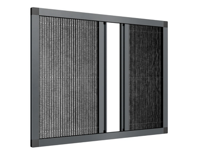 Moustiquaire Double-Vantail Centrale Sur-mesure AH Concept®