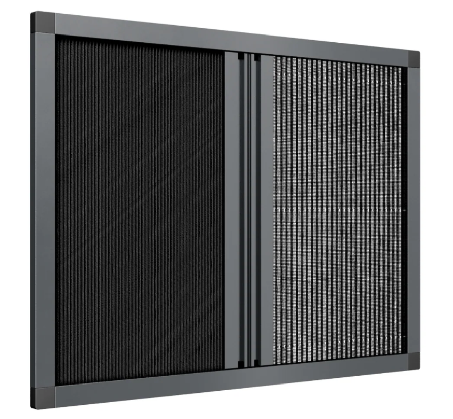 Moustiquaire Plissée et Store Occultant Pare-soleil Coulissante Sur-mesure AH Concept®