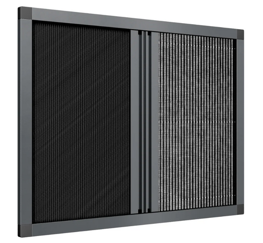 Moustiquaire Plissée et Store Occultant Pare-soleil Coulissante Sur-mesure AH Concept®